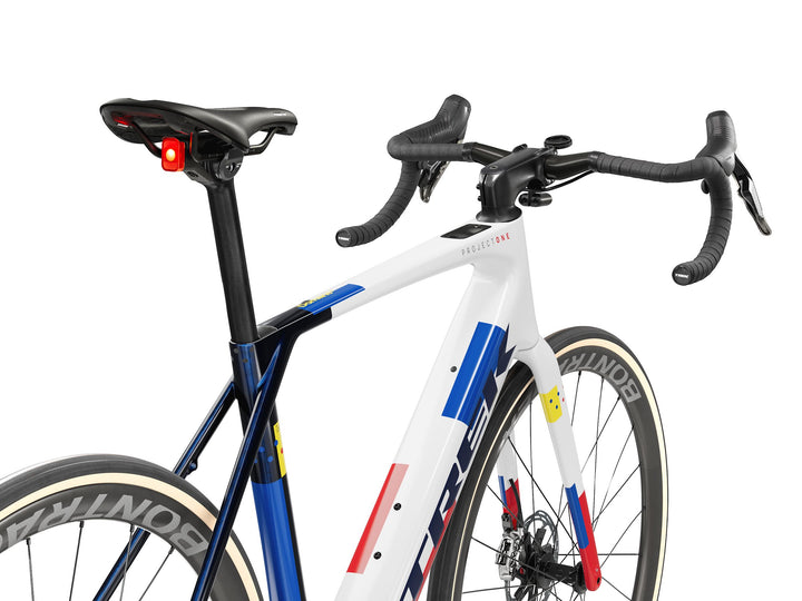 Trek Domane+ SL 9 AXS Gen 5 Navy Smoke Trek White 2027 Electric Road Bike