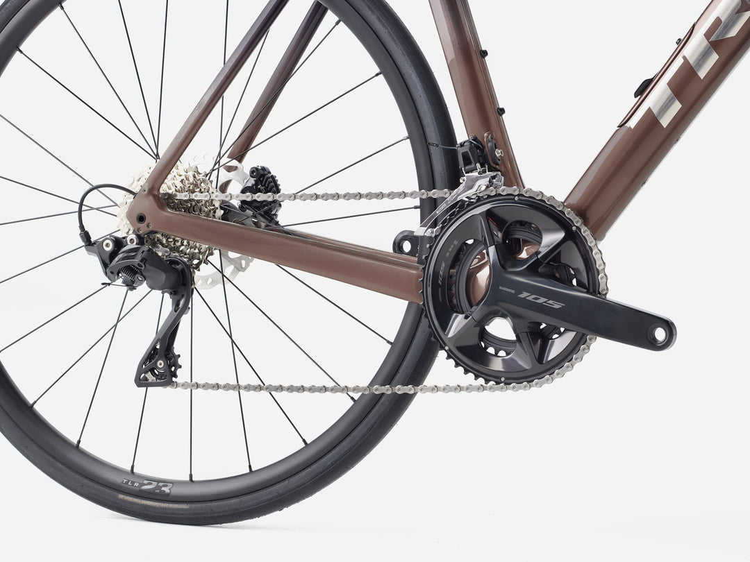 Trek Domane SL 5 Gen 4 Dark Star to Bronze Age Fade 2026 Road Bike