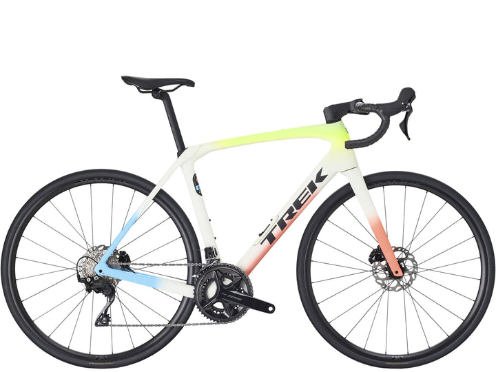 Trek Domane SL 5 Gen 4 Era White Glowstick Coral Fade 2026 Road Bike