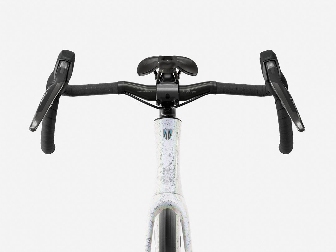Trek Domane SLR 9 AXS Gen 5 Mother of Pearl Silver Marble 2027 Road Bike