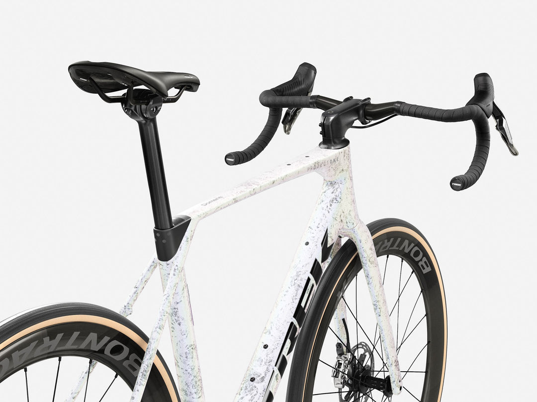 Trek Domane SLR 9 AXS Gen 5 Mother of Pearl Silver Marble 2027 Road Bike