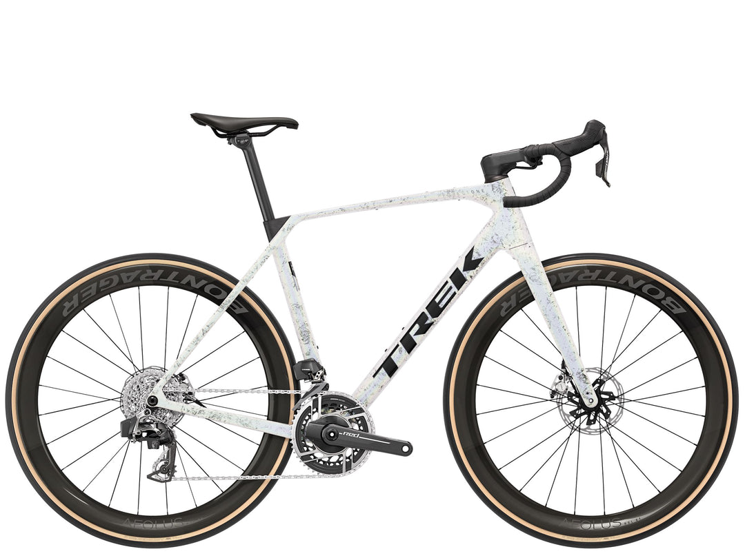 Trek Domane SLR 9 AXS Gen 5 Mother of Pearl Silver Marble 2027 Road Bike