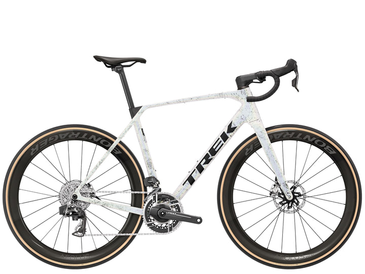 Trek Domane SLR 9 AXS Gen 5 Mother of Pearl Silver Marble 2027 Road Bike