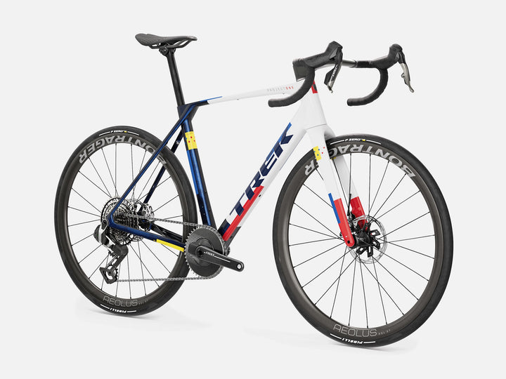 Trek Domane SLR 9 AXS 1x Gen 5 Navy Smoke Trek White 2027 Road Bike