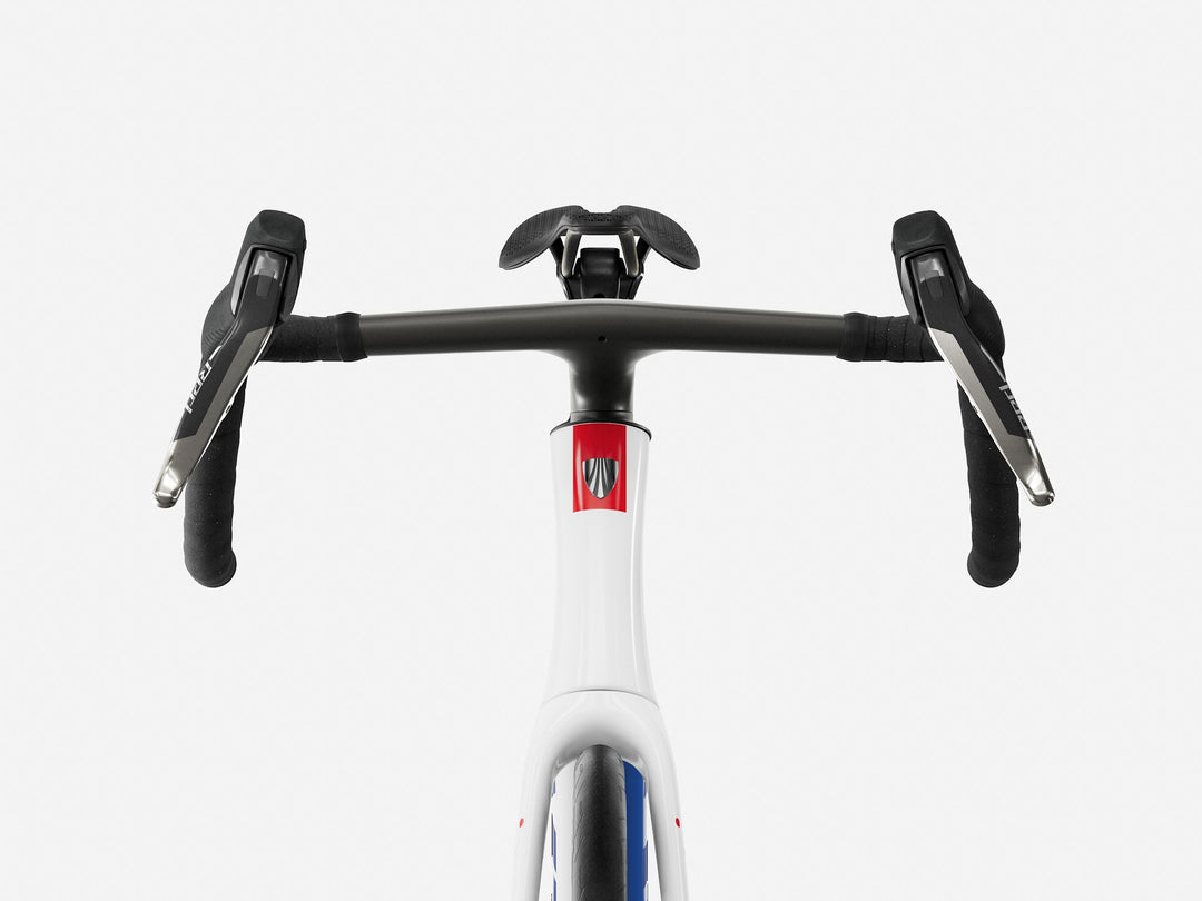 Trek Domane SLR 9 AXS 1x Gen 5 Navy Smoke Trek White 2027 Road Bike
