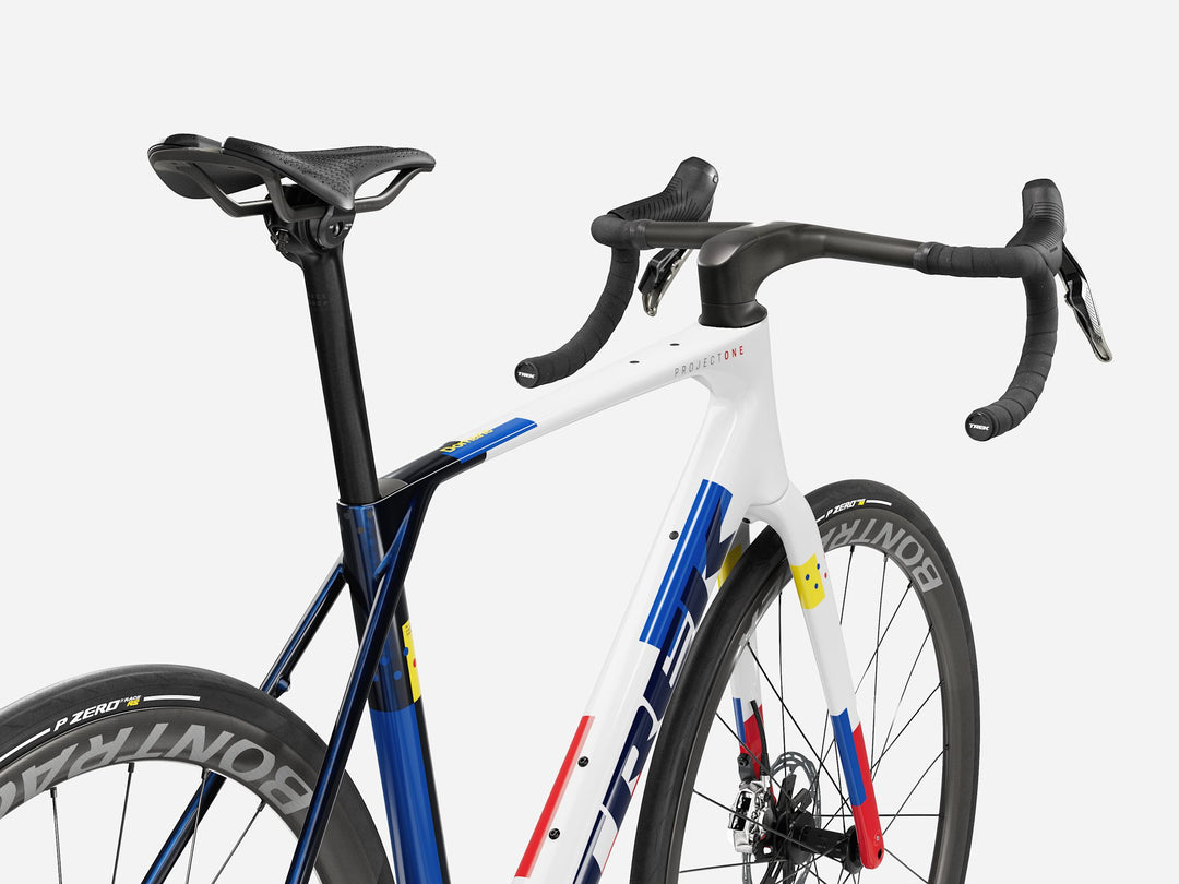 Trek Domane SLR 9 AXS 1x Gen 5 Navy Smoke Trek White 2027 Road Bike