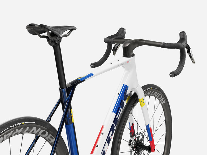 Trek Domane SLR 9 AXS 1x Gen 5 Navy Smoke Trek White 2027 Road Bike