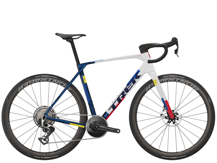 Trek Domane SLR 9 AXS 1x Gen 5 Navy Smoke Trek White 2027 Road Bike