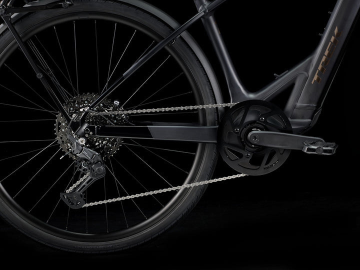 Trek FX+ 7 Dark Star Matte 2027 Electric Hybrid Bike