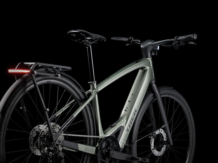 Trek FX+ 7 Lichen Green Gloss 2027 Electric Hybrid Bike