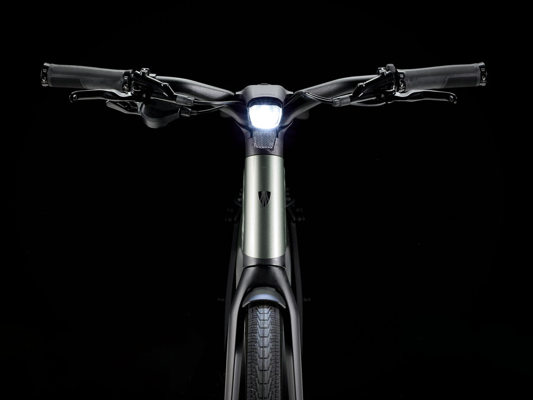 Trek FX+ 7 Lichen Green Gloss 2027 Electric Hybrid Bike