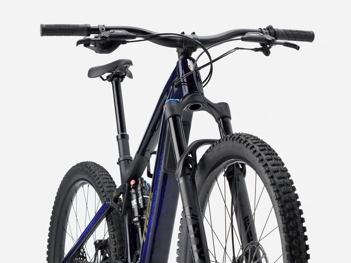 Trek FUEL+ EX 9.7 Gen 2 Gloss Navy Smoke Matte Trek Black 2027 Electric Mountain Bike