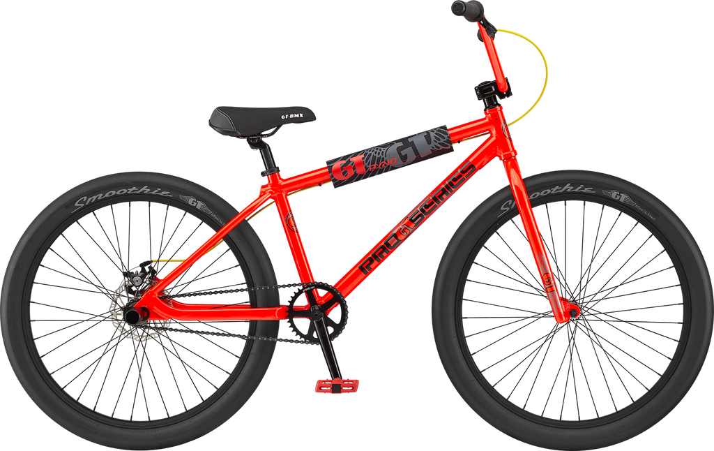 GT Pro Series 26 Red Heritage BMX Bike Les s Cycles