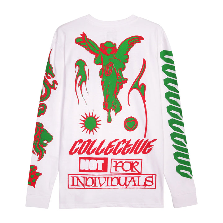 Collective Glory Long Sleeve T-Shirt White
