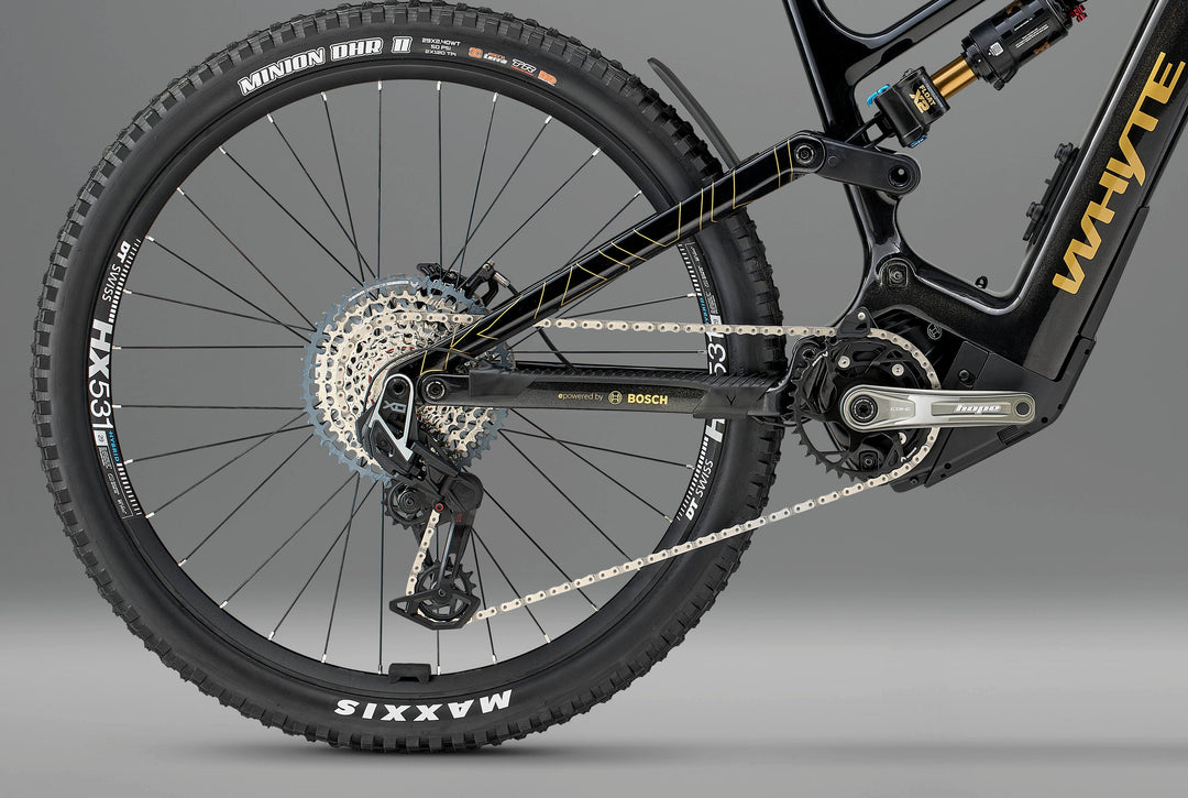 Whyte Kado Works Gun Metal Black Electric Mountain Bike