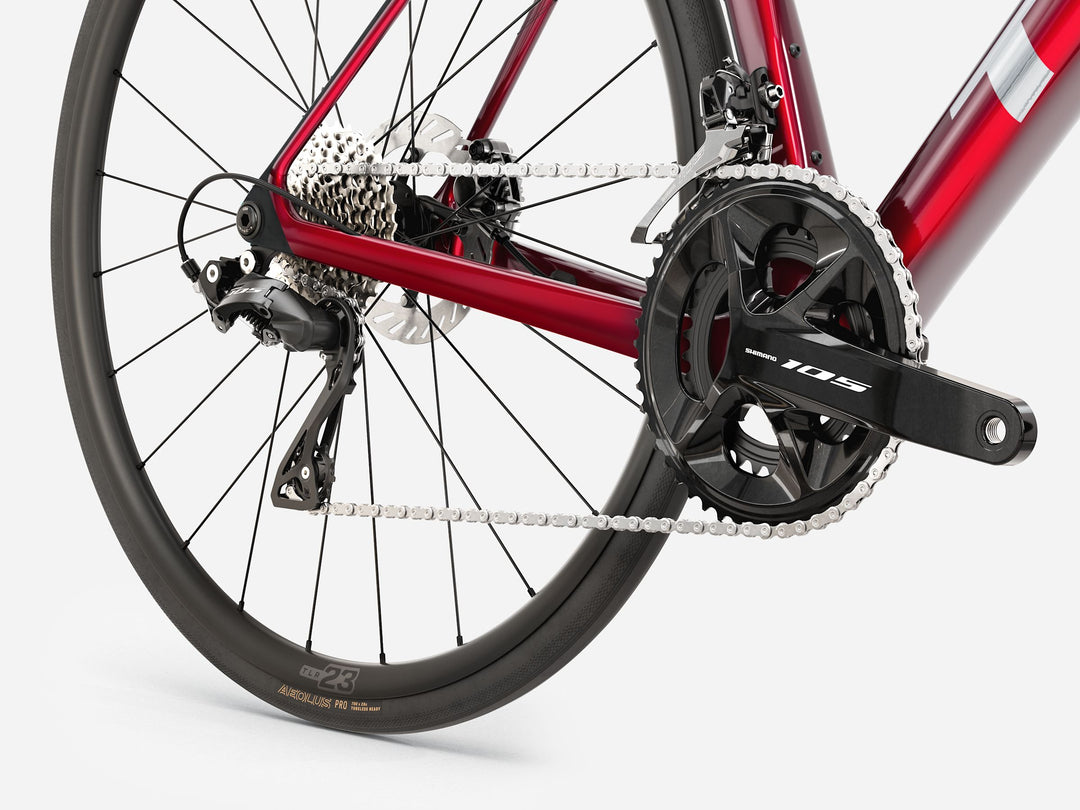 Trek Madone SL 5 Gen 8 Gloss Fury Red Matte Deep Smoke 2027 Road Bike