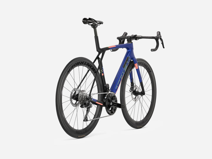 Trek Madone SL 6 Gen 8 Matte Cobalt Blue Trek Black Living Coral 2027 Road Bike