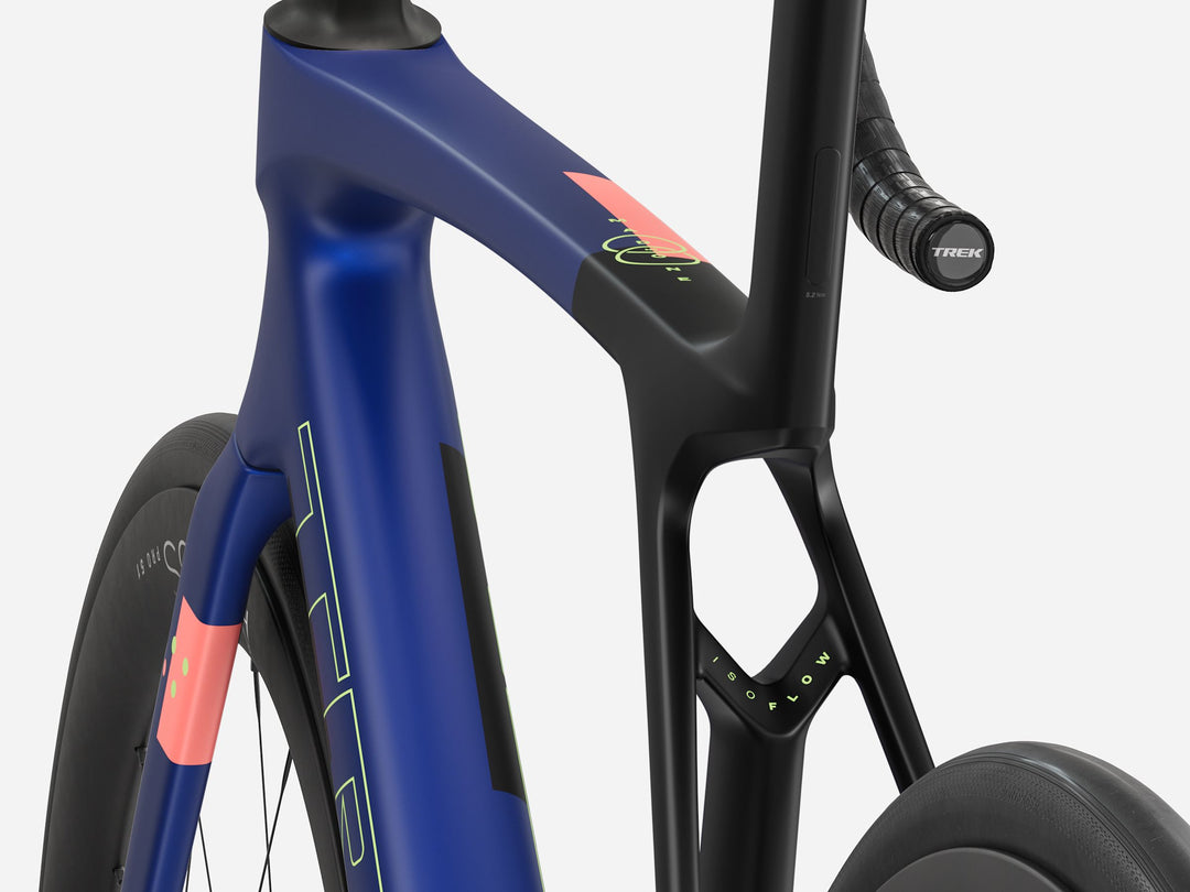 Trek Madone SL 7 Gen 8 Matte Cobalt Blue Trek Black Living Coral 2027 Road Bike