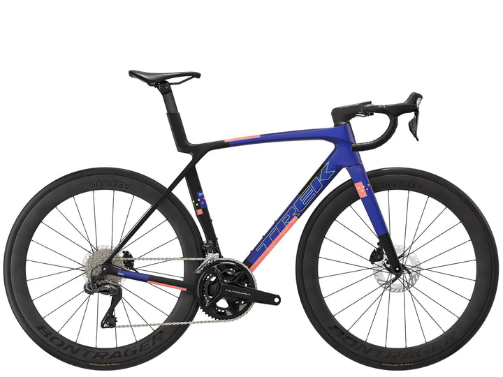 Trek Madone SL 7 Gen 8 Matte Cobalt Blue Trek Black Living Coral 2027 Road Bike