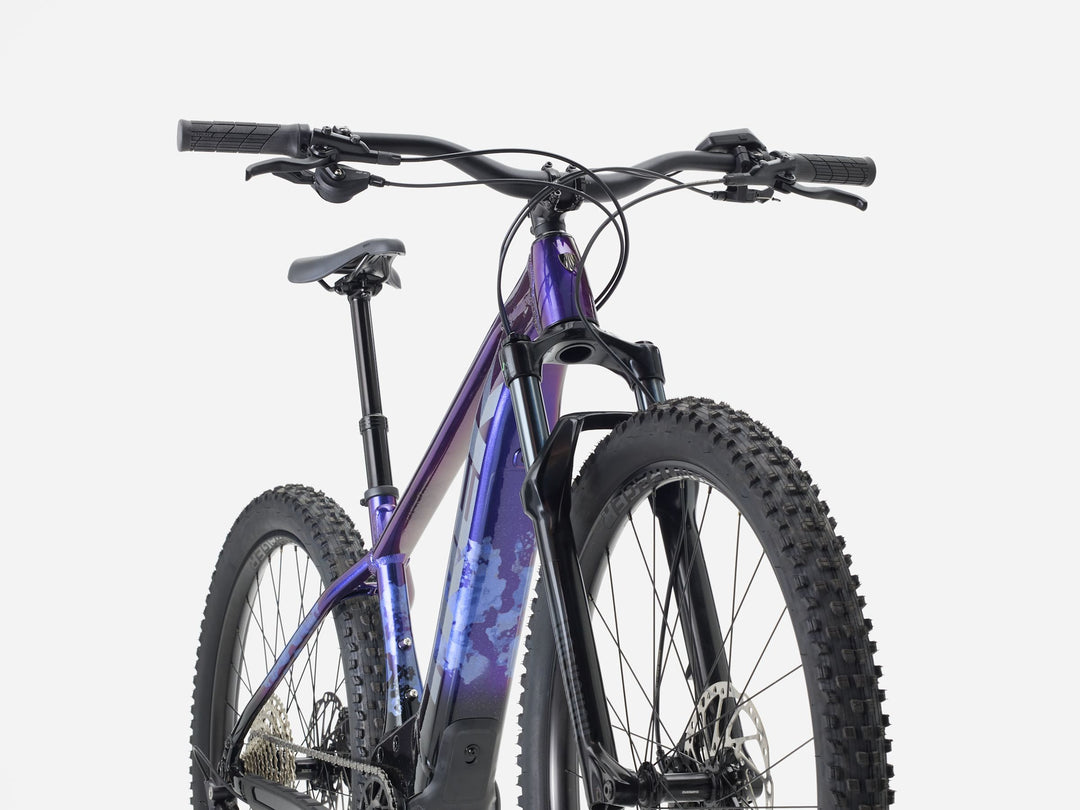 Trek Marlin+ 8 Purple Flip Black Fade 2026 Electric Mountain Bike