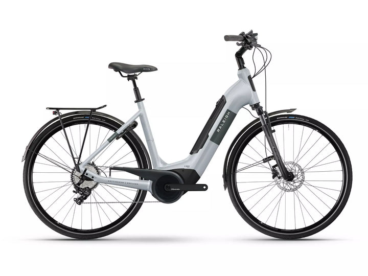 Raleigh Motus Ltd Ice White Derailleur Gear 2025 Electric Hybrid Bike
