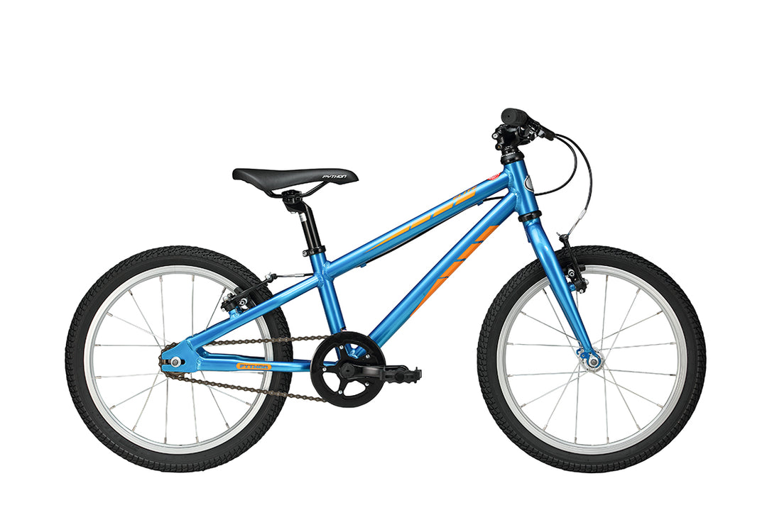 Python Elite 18" Blue Boys Kids Bike