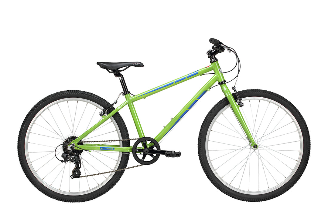 Python Elite Boys 26" Green Kids Bike
