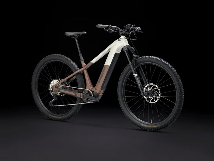 Trek Powerfly+ 8 Gen 5 Satin Lunar Silver Bronze Age 2026 Electric Mountain Bike