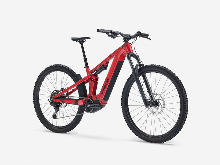Trek Powerfly+ FS 4 800 Gen 4 Fury Red Dark Star Gloss 2027 Electric Mountain Bike