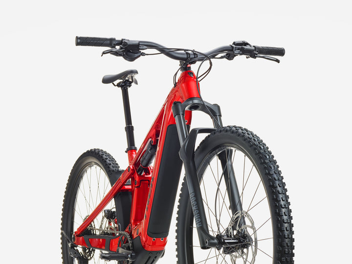 Trek Powerfly+ FS 4 800 Gen 4 Fury Red Dark Star Gloss 2027 Electric Mountain Bike