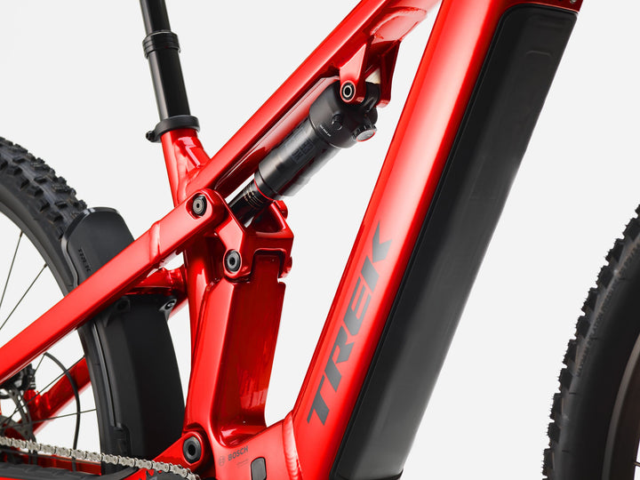 Trek Powerfly+ FS 4 800 Gen 4 Fury Red Dark Star Gloss 2027 Electric Mountain Bike