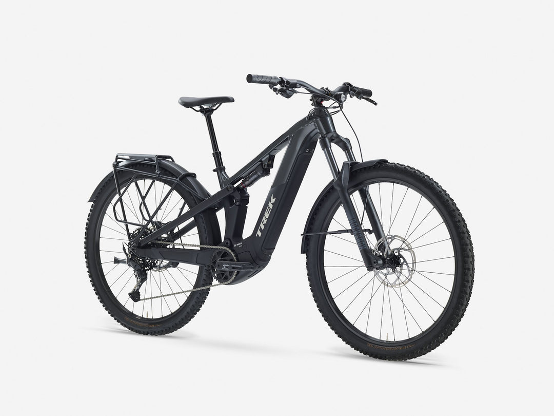 Trek Powerfly+ FS 4 Equipped 800 Gen 4 Lithium Trek Black 2027 Electric Mountain Bike