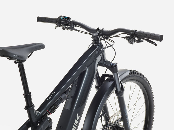 Trek Powerfly+ FS 4 Equipped 800 Gen 4 Lithium Trek Black 2027 Electric Mountain Bike