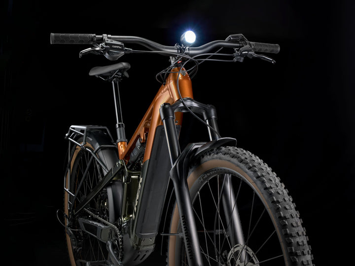 Trek Powerfly+ FS 4 Equipped Gen 4 Pennyflake Black Olive 2027 Electric Mountain Bike