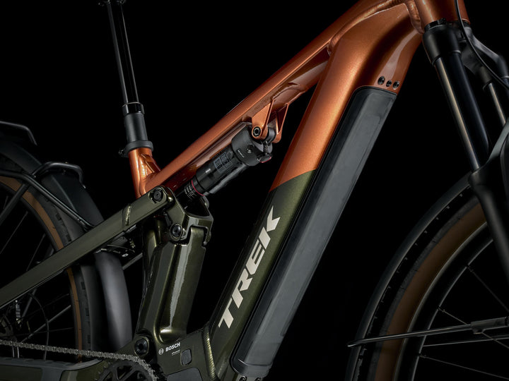 Trek Powerfly+ FS 4 Equipped Gen 4 Pennyflake Black Olive 2027 Electric Mountain Bike