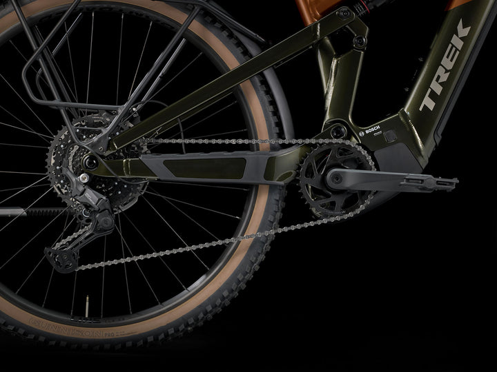 Trek Powerfly+ FS 4 Equipped Gen 4 Pennyflake Black Olive 2027 Electric Mountain Bike