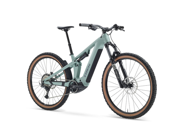 Trek Powerfly+ FS 5 Gen 4 Blue Sage Catalina Fog 2027 Electric Mountain Bike