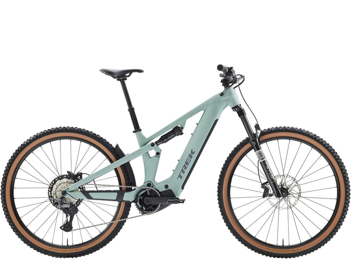 Trek Powerfly+ FS 5 Gen 4 Blue Sage Catalina Fog 2027 Electric Mountain Bike