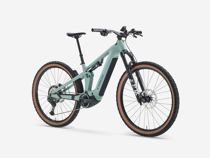 Trek Powerfly+ FS 8 Gen 4 Blue Sage Catalina Fog 2027 Electric Mountain Bike