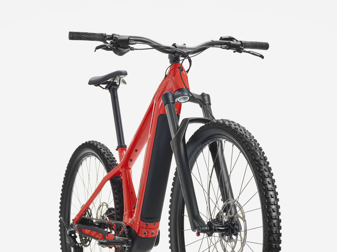 Trek Powerfly+ 4 800Wh Gen 5 Radioactive Red Black Chrome 2027 Electric Mountain Bike