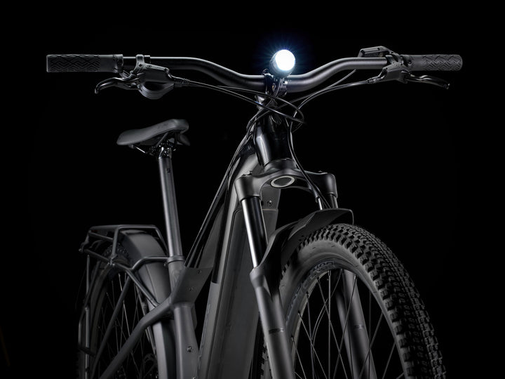 Trek Powerfly+ 4 Equipped Gen 5 Gloss Dark Star Matte Dark Web 2027 Electric Mountain Bike