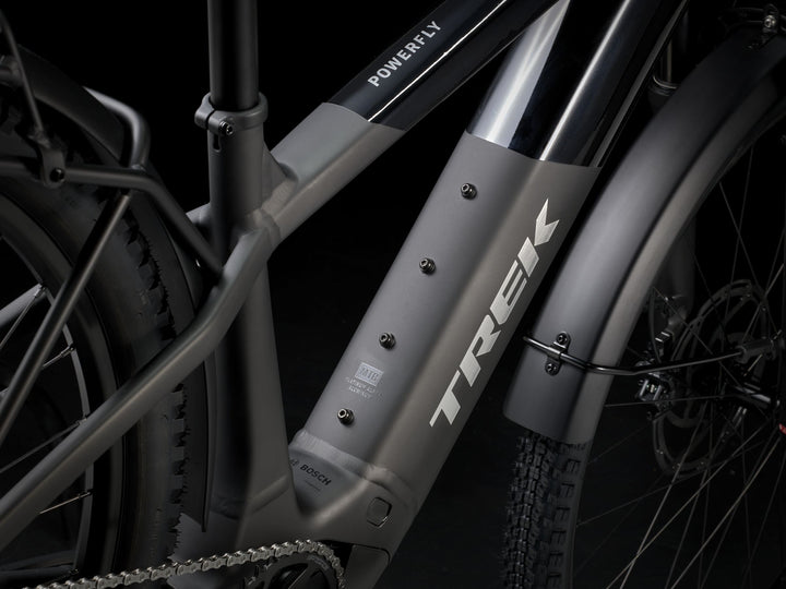 Trek Powerfly+ 4 Equipped Gen 5 Gloss Dark Star Matte Dark Web 2027 Electric Mountain Bike