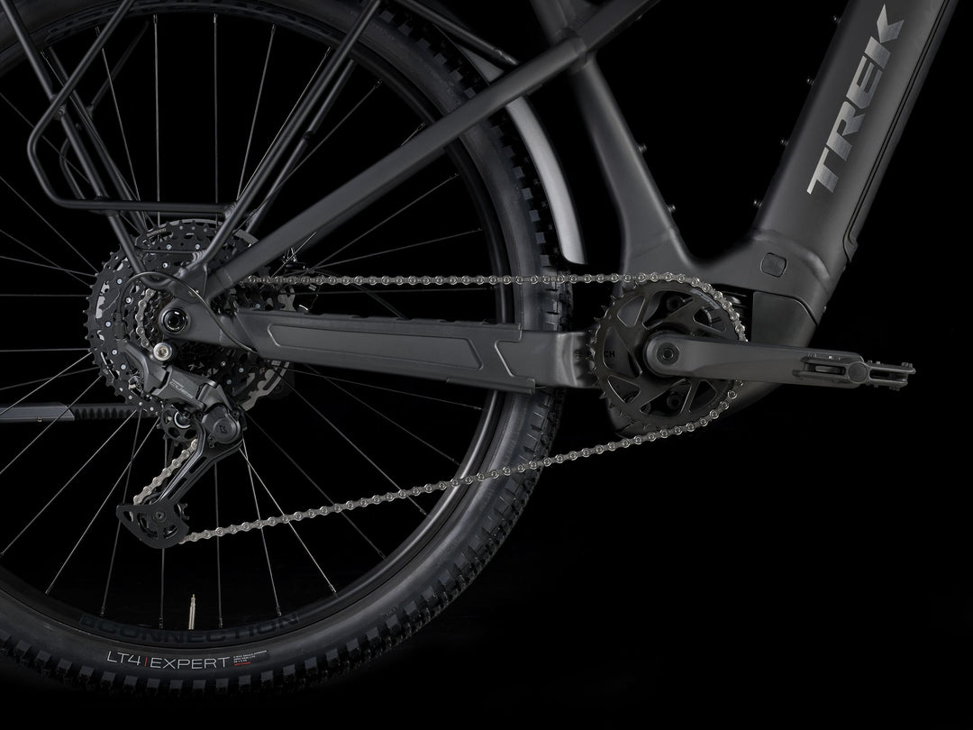 Trek Powerfly+ 4 Equipped Gen 5 Gloss Dark Star Matte Dark Web 2027 Electric Mountain Bike
