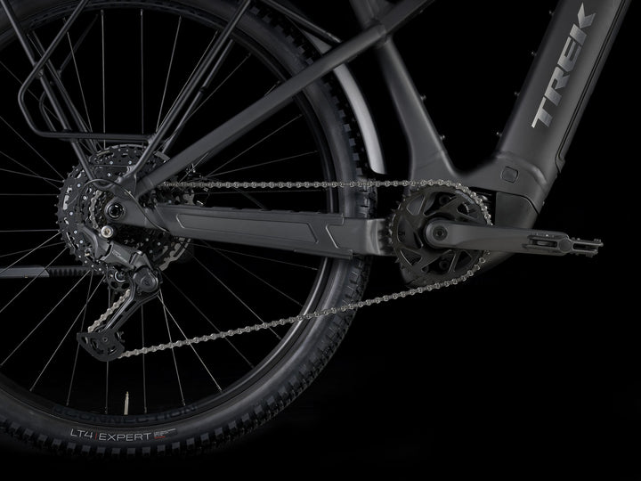 Trek Powerfly+ 4 Equipped Gen 5 Gloss Dark Star Matte Dark Web 2027 Electric Mountain Bike