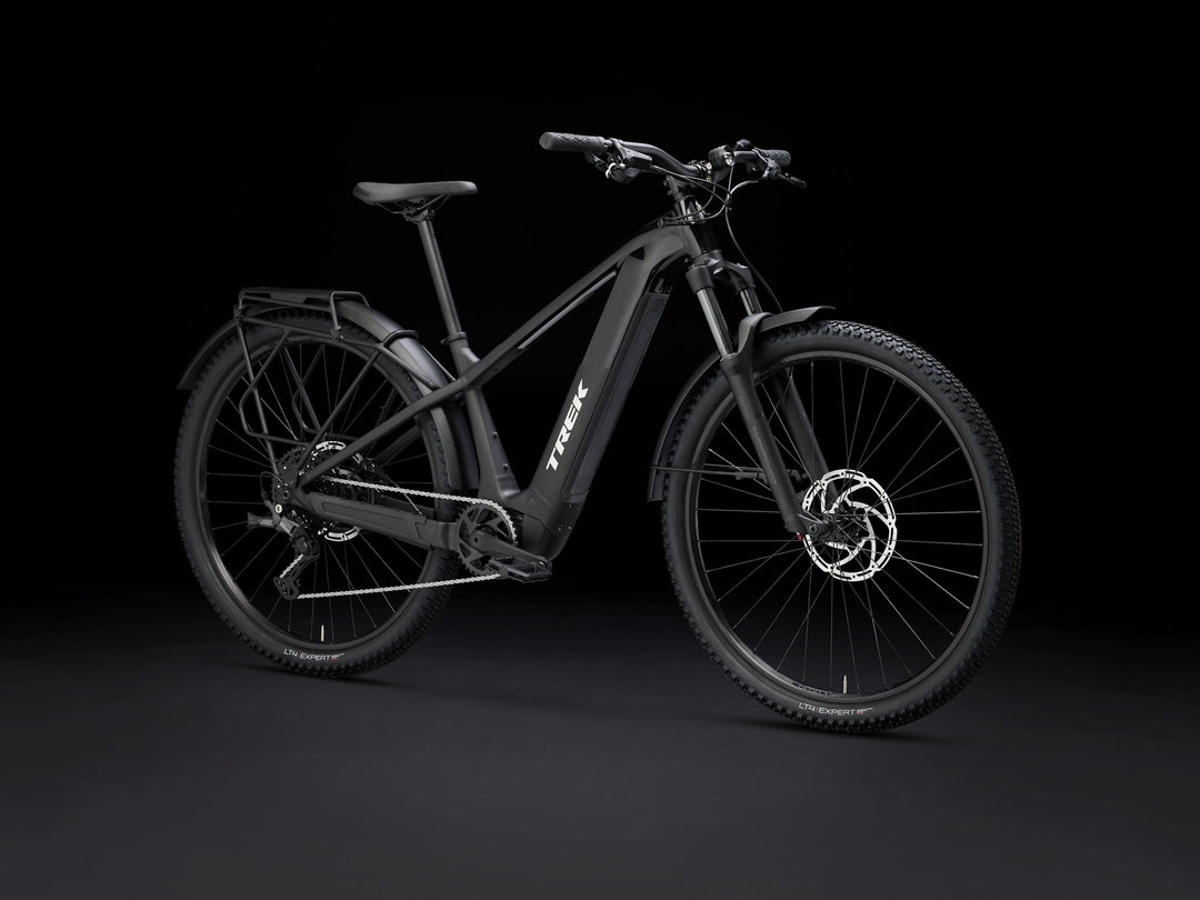 Trek Powerfly+ 4 Equipped Gen 5 Gloss Dark Star Matte Dark Web 2027 Electric Mountain Bike