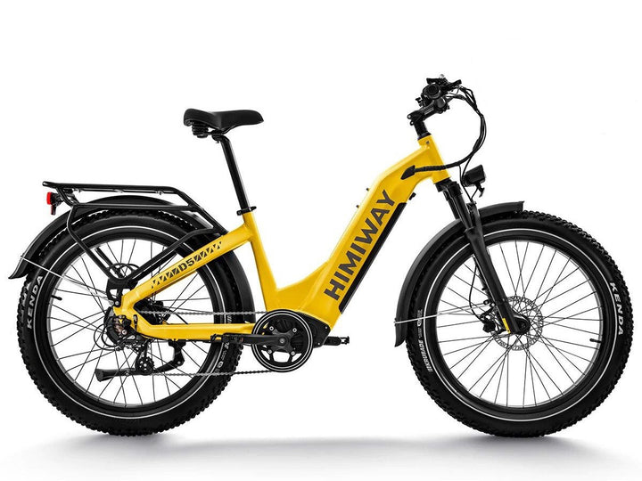 Himiway Zebra ST Fat Tire Yellow 2024 Electric Hybrid Bike