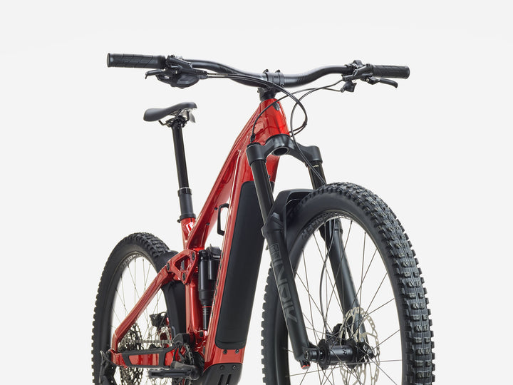 Trek Rail+ 9.7 Gen 5 Fury Red Dark Star 2027 Electric Mountain Bike