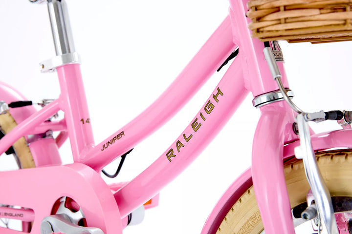Raleigh Juniper Pink 14 Inch Wheel 2025 Kids Bike