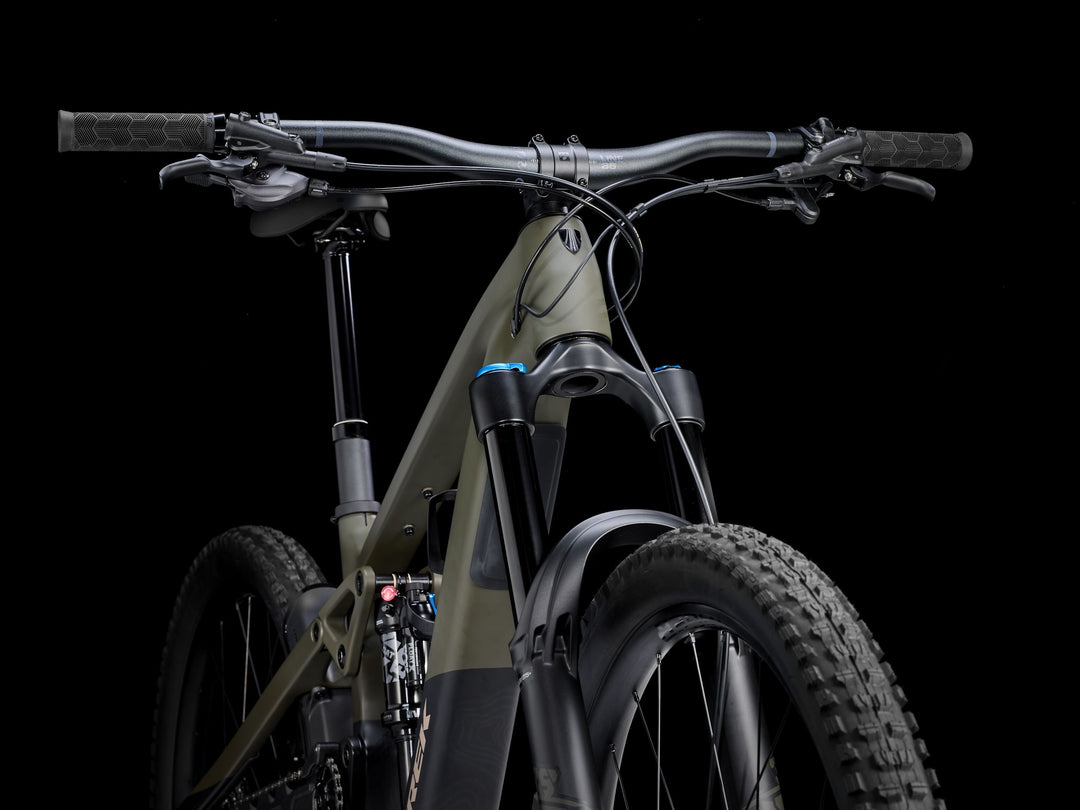 Trek Slash+ 9.7 SLX/XT Olive Drab 2025 Electric Mountain Bike