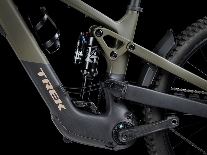 Trek Slash+ 9.7 SLX/XT Olive Drab 2025 Electric Mountain Bike